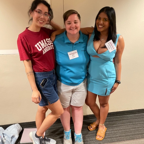 ASOS DESIGN structured twist front mini dress in blue - Picture 5 of 5